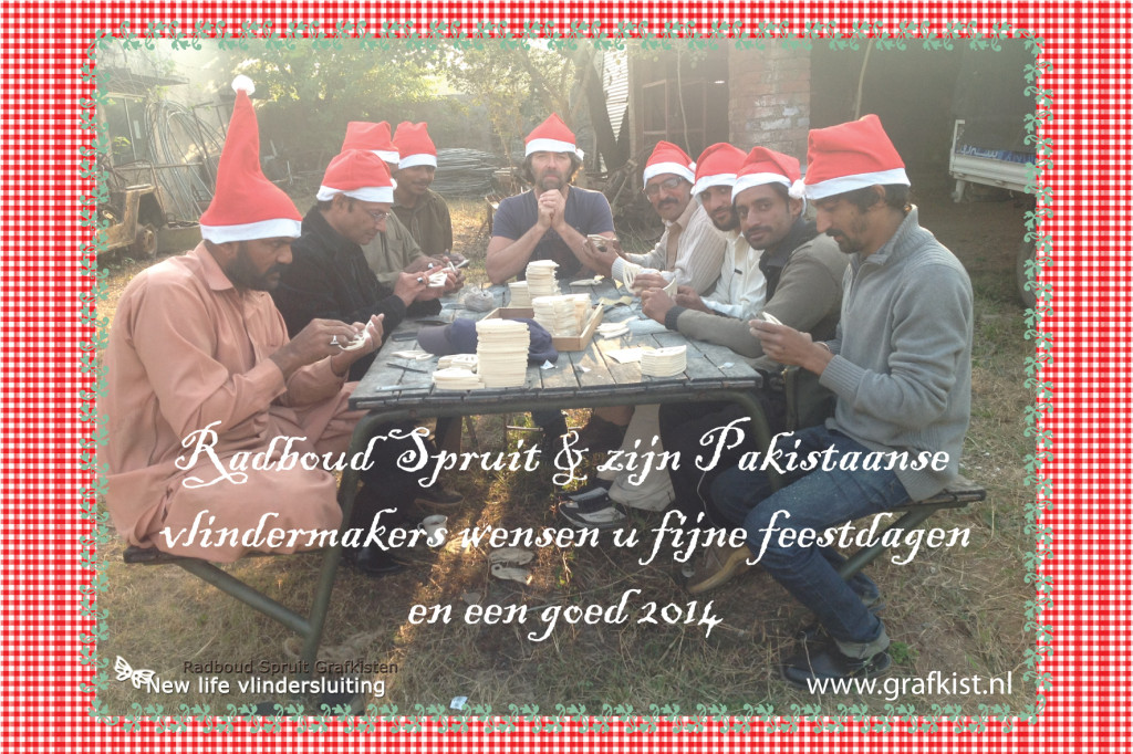 Kerstkaart Radboud Spruit Grafkisten 2013